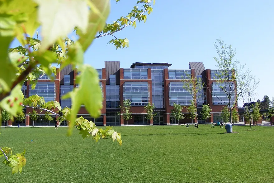 The Ontario Tech University campus in north Oshawa